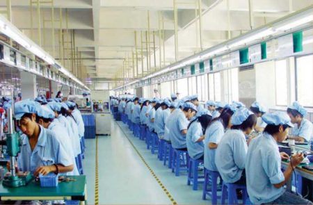 gps tracker assemble line