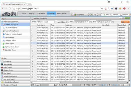 gps web tracking software