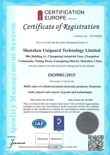 ISO9001 gps tracker