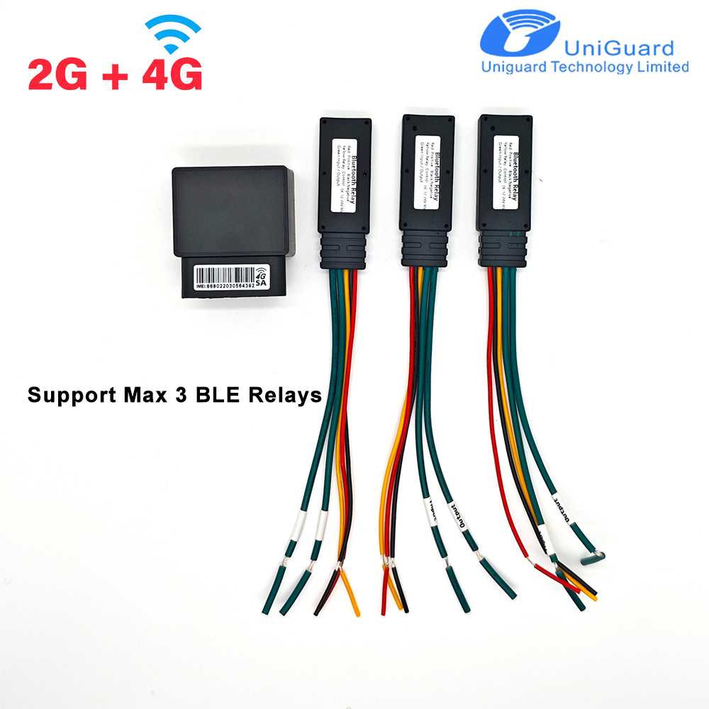 OBD 3 ble obd gps tracker with wireless bluetooth relay