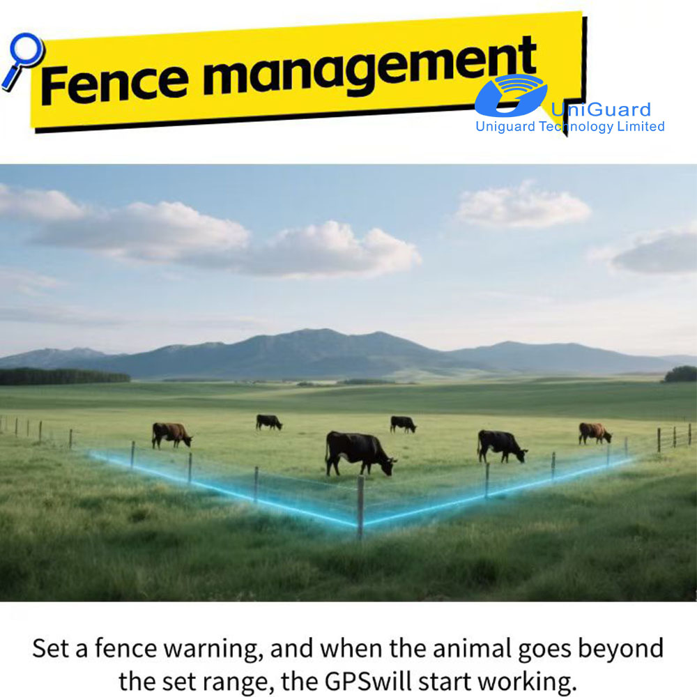 5 fence cow gps tracker with virtual fence