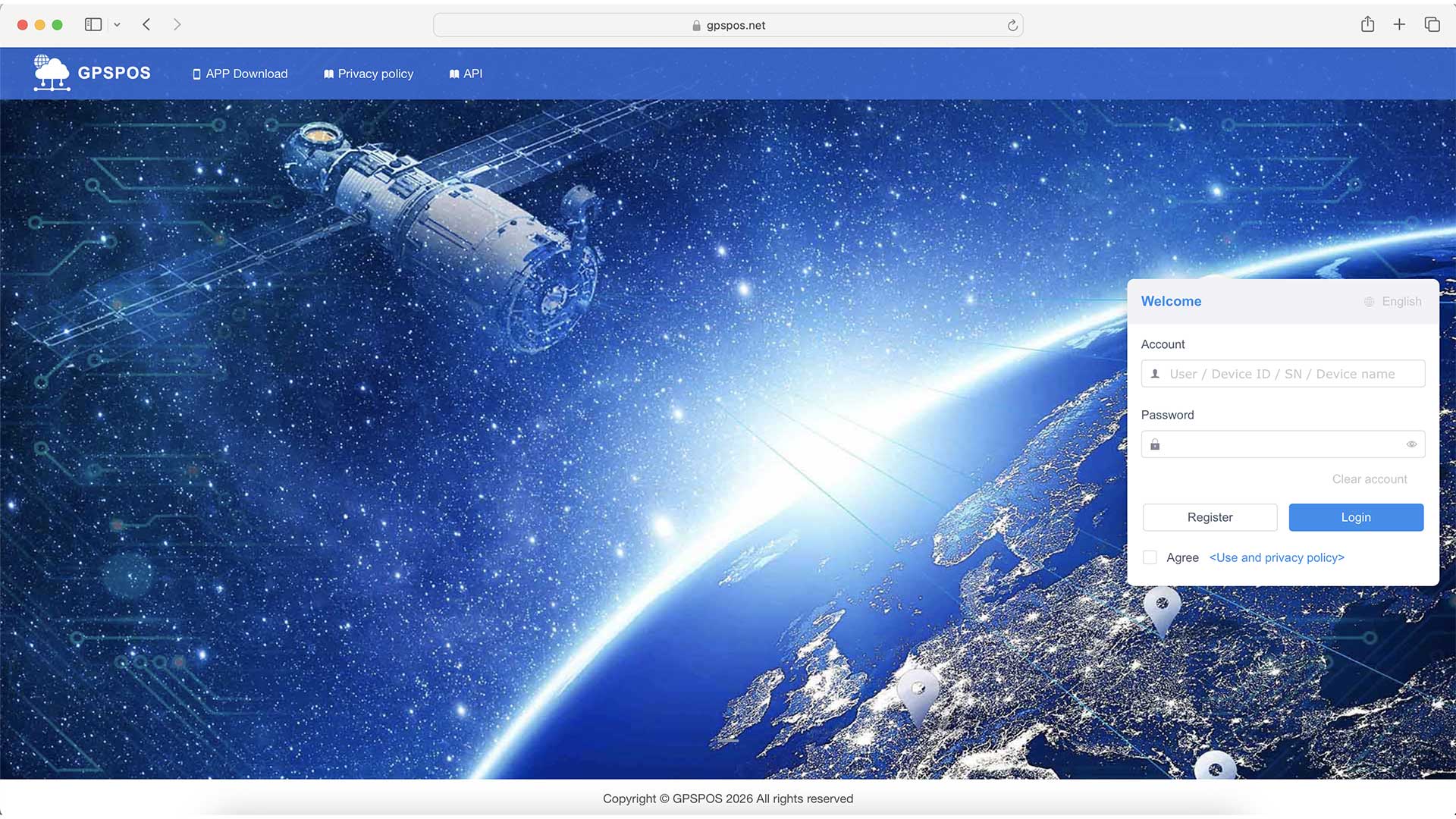 gpspos login